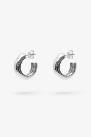 SENSE HOOP LARGE STERLING SILVER