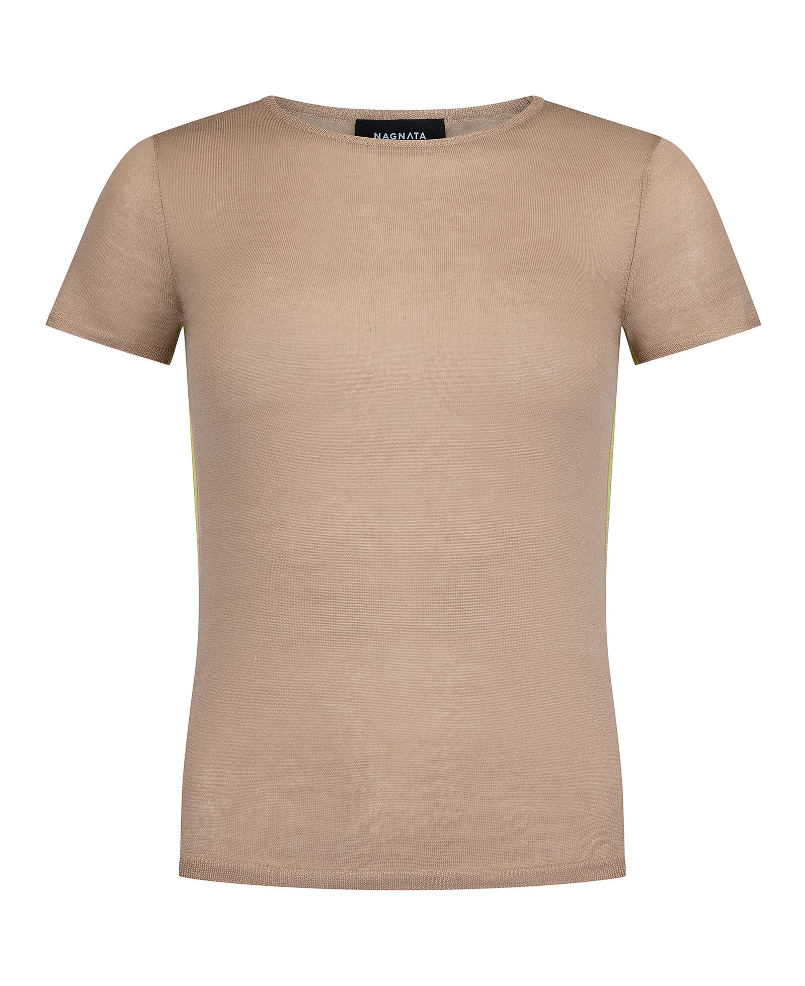 SHEER ESSENTIALS BABY TEE NATURAL