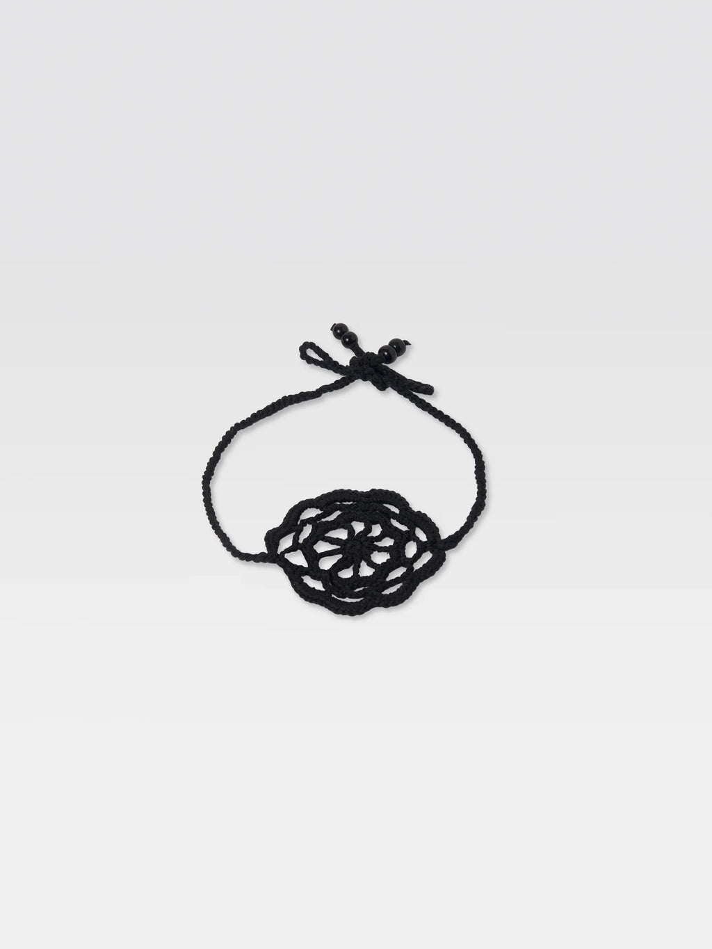 FLOWER CHOKER BLACK