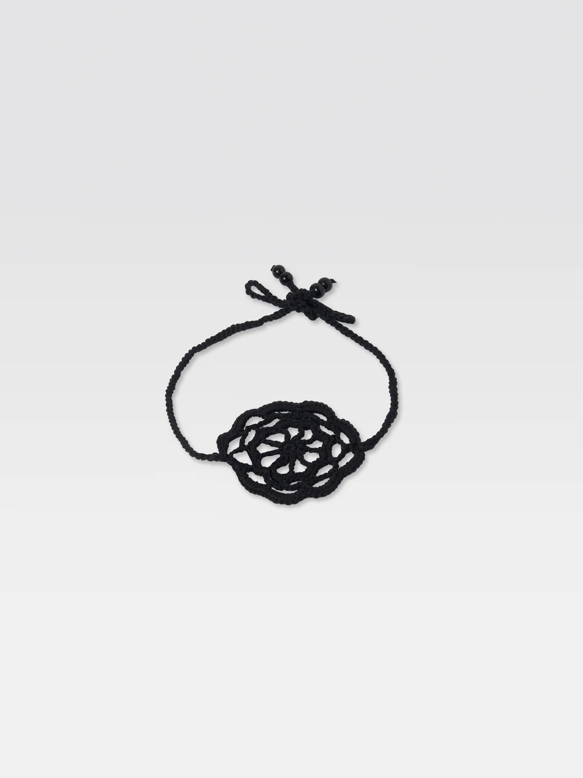 FLOWER CHOKER BLACK