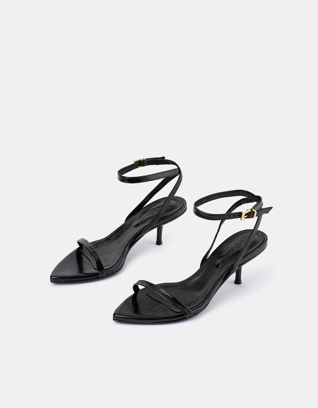 LEONA NERO GLOSSY LEATHER