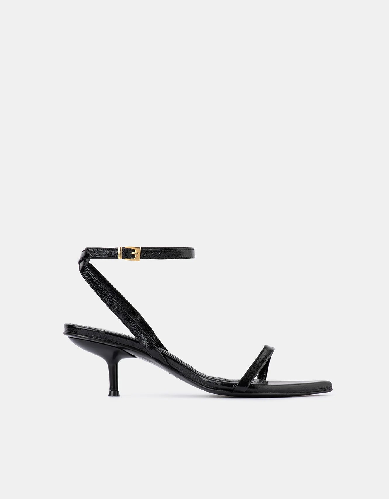 LEONA NERO GLOSSY LEATHER