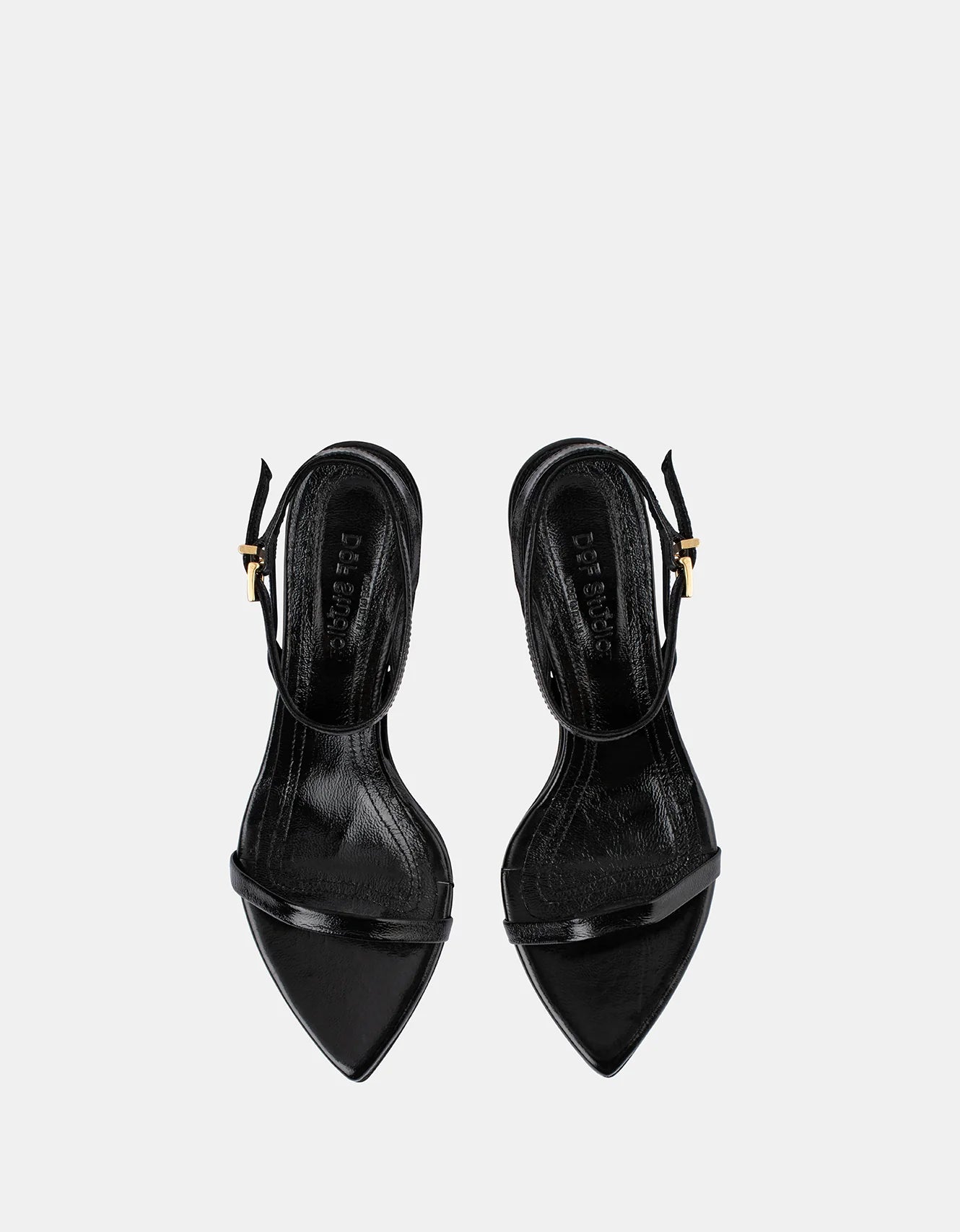 LEONA NERO GLOSSY LEATHER