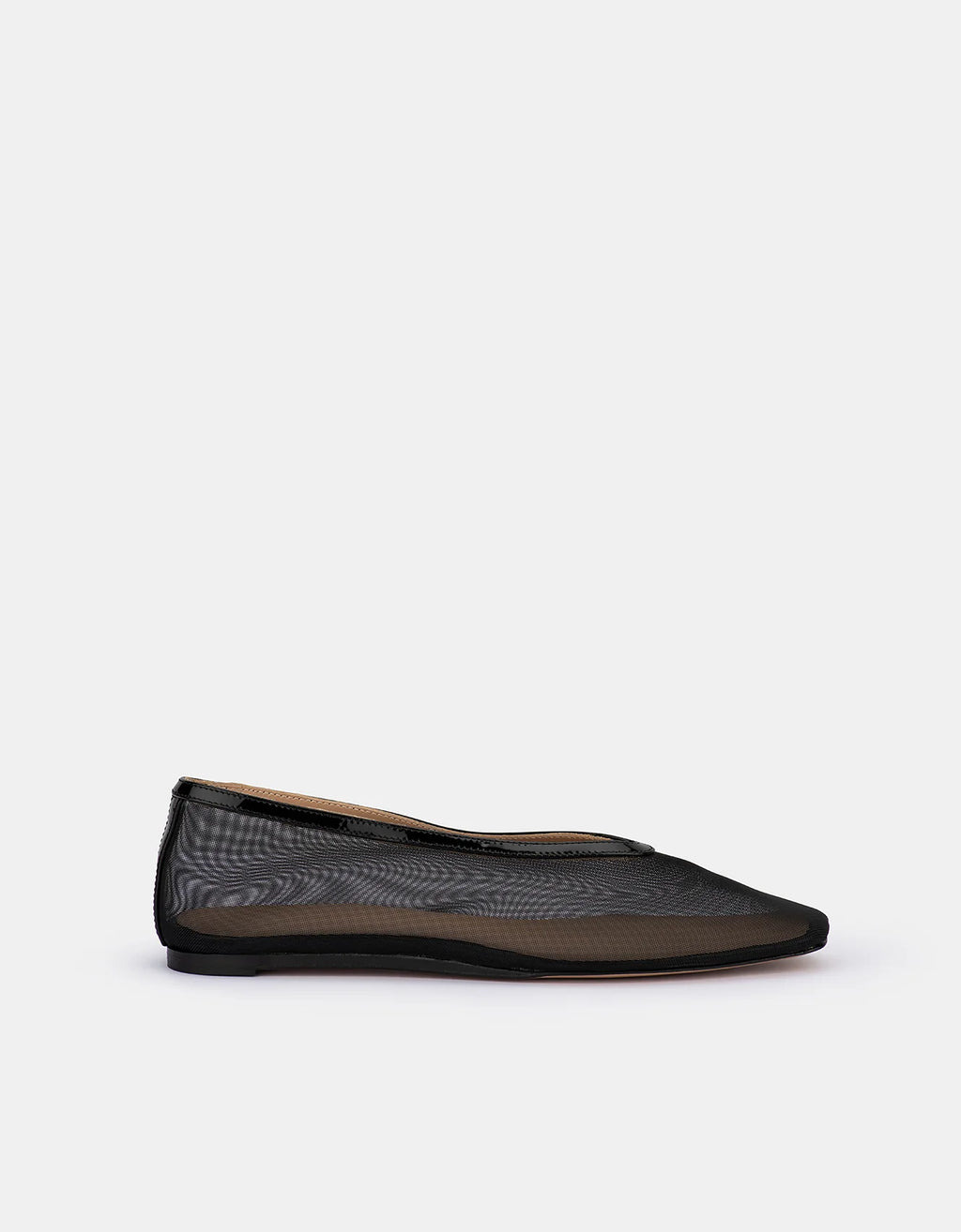 MAISON SLIPPER BLACK MESH