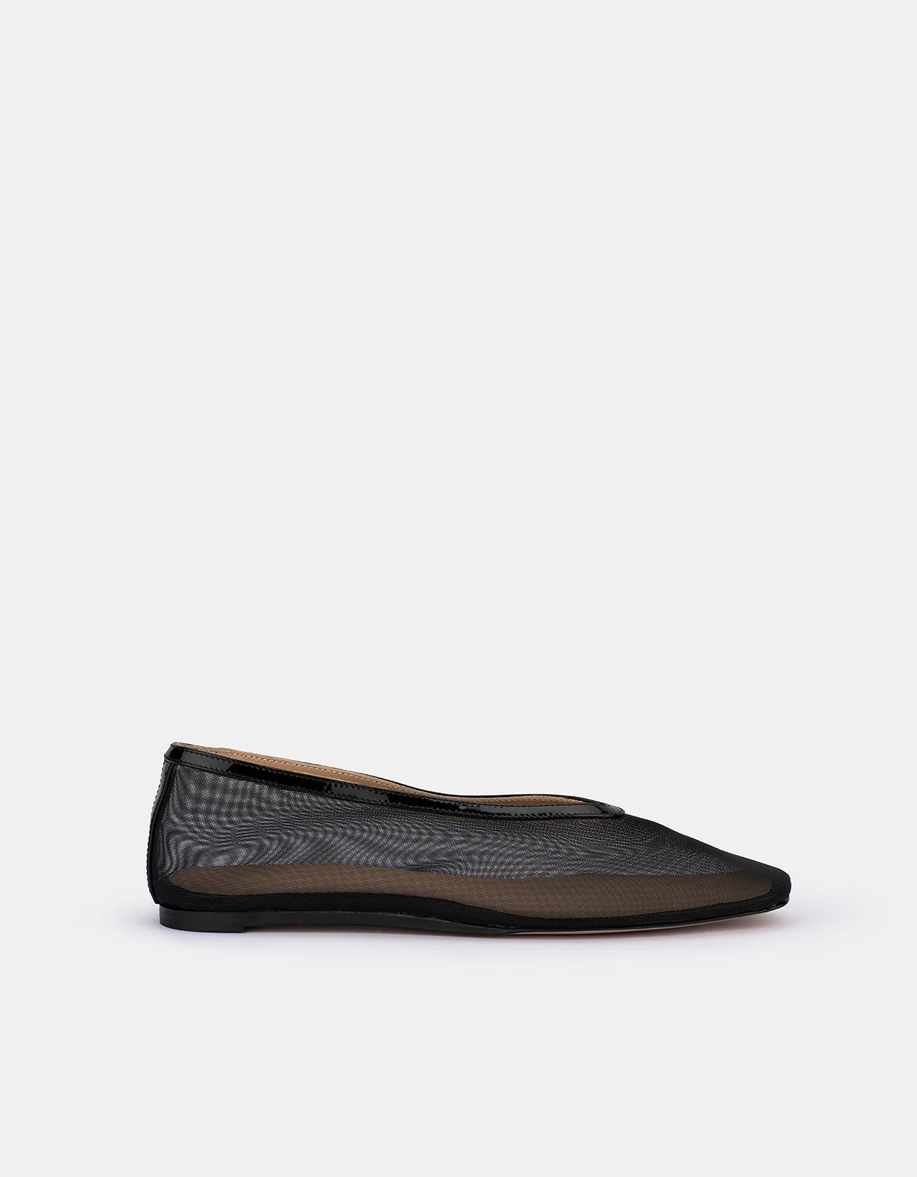 MAISON SLIPPER BLACK MESH