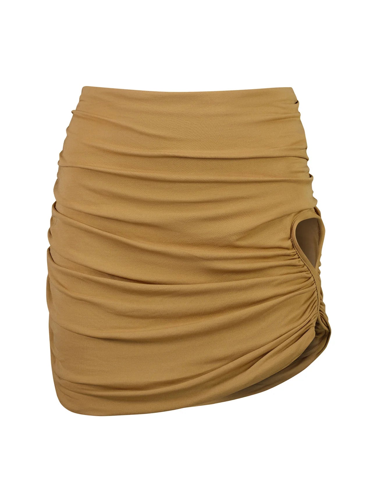 08 VAL MINI SKIRT ALMOND